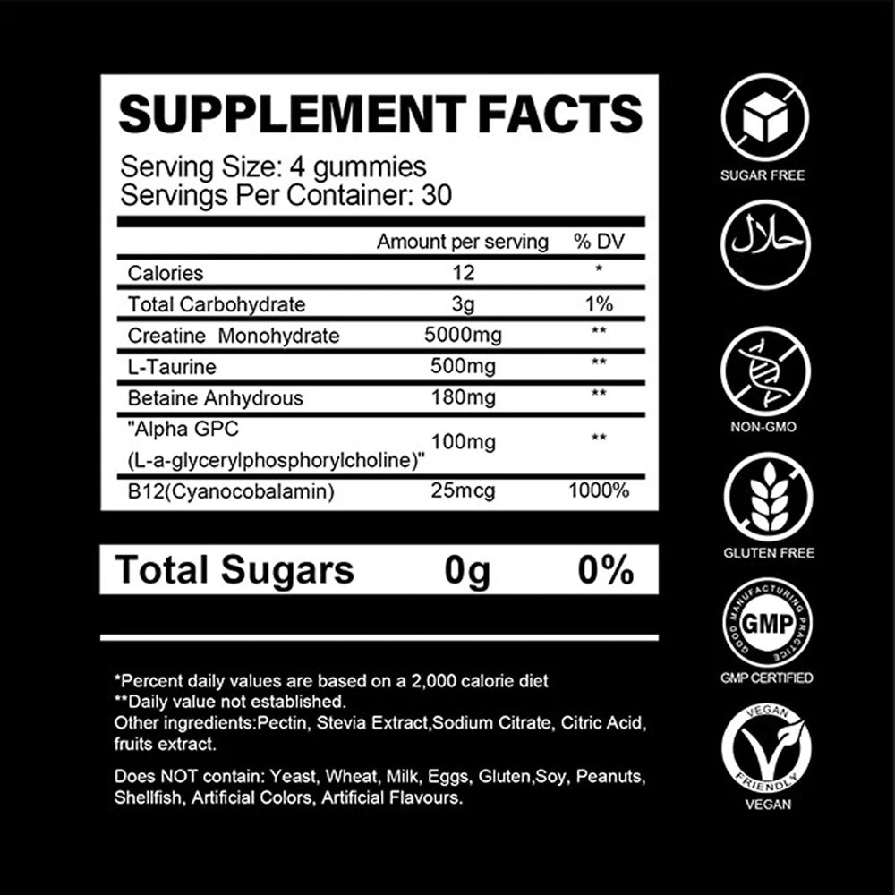 Advanced Creatine Performance Gummies